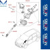 mobis column assy-steering set for kia sportage 2018-21